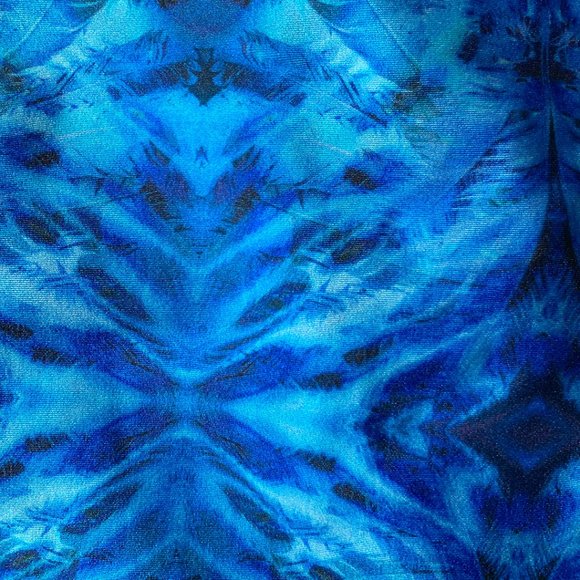 Track & Field Blue Athletic Workout Leggings NWOT - Picture 4 of 7